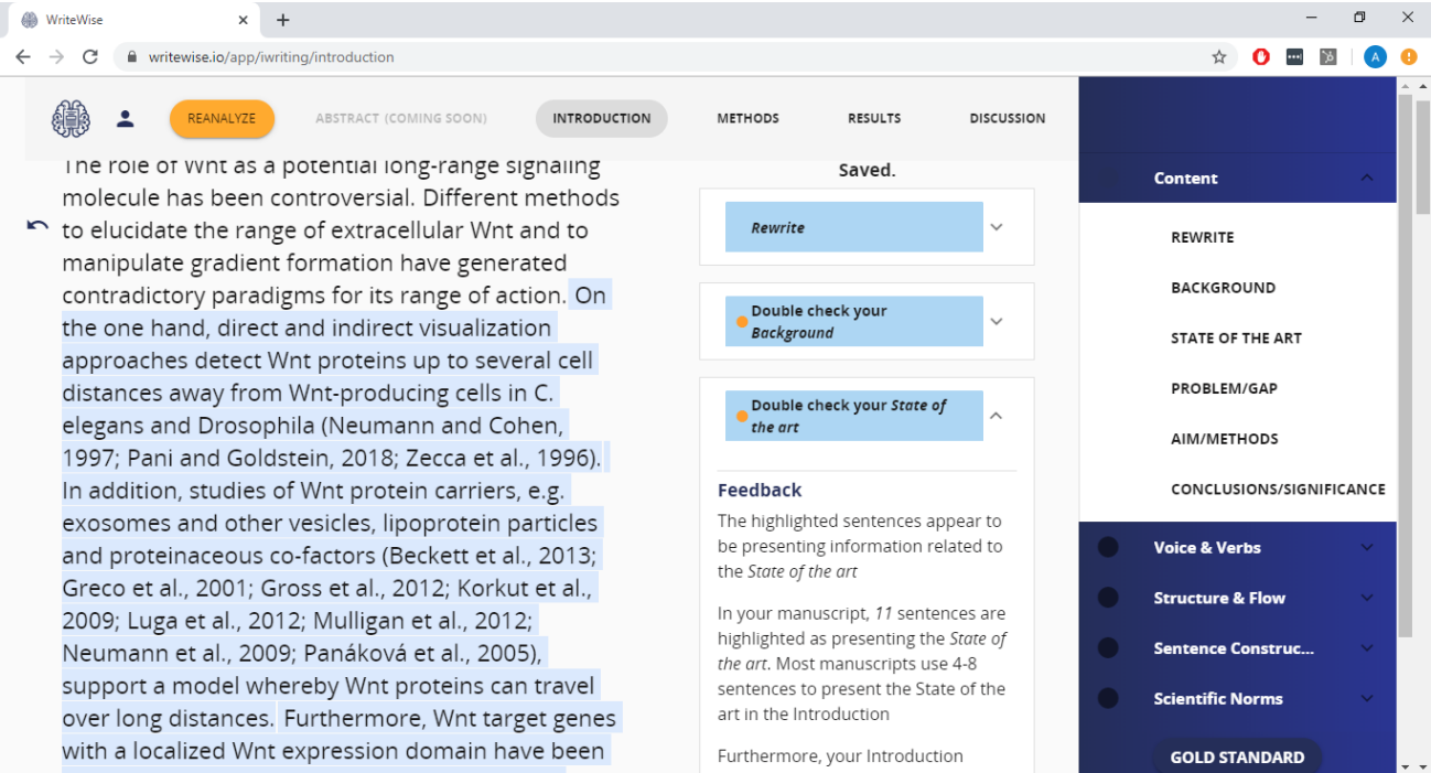 Content Classification Module